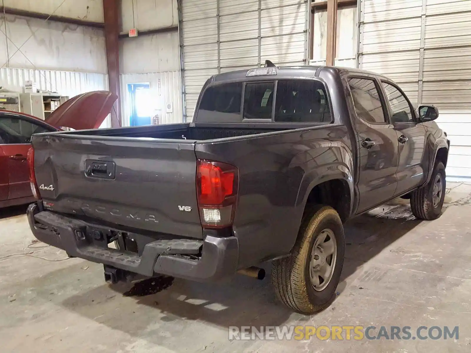 4 Photograph of a damaged car 3TMCZ5AN0KM267665 TOYOTA TACOMA 2019