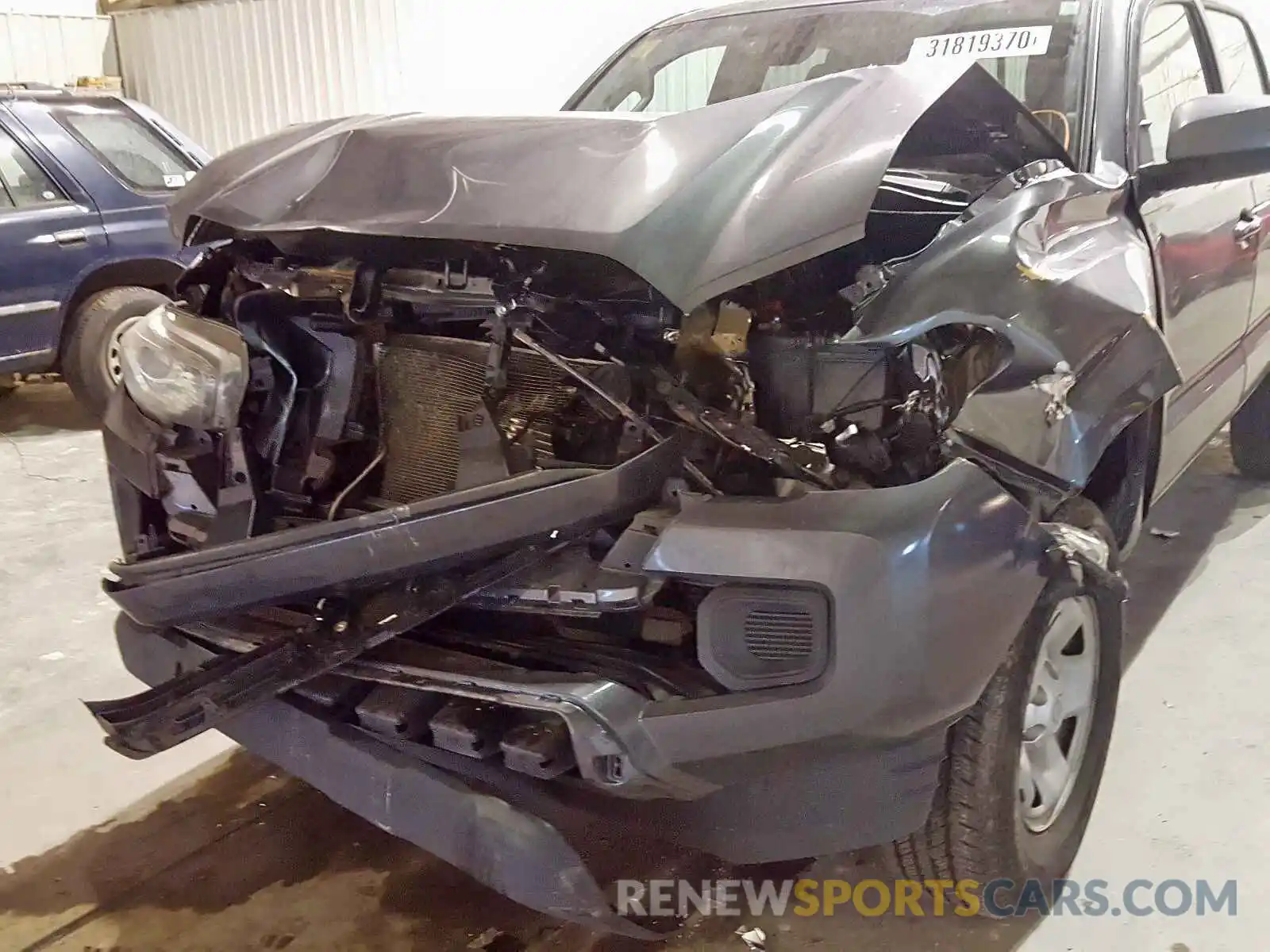 9 Photograph of a damaged car 3TMCZ5AN0KM267665 TOYOTA TACOMA 2019