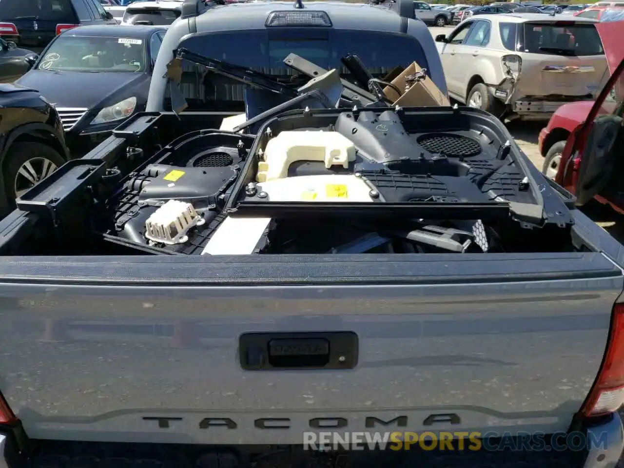 9 Photograph of a damaged car 3TMCZ5AN0KM271666 TOYOTA TACOMA 2019