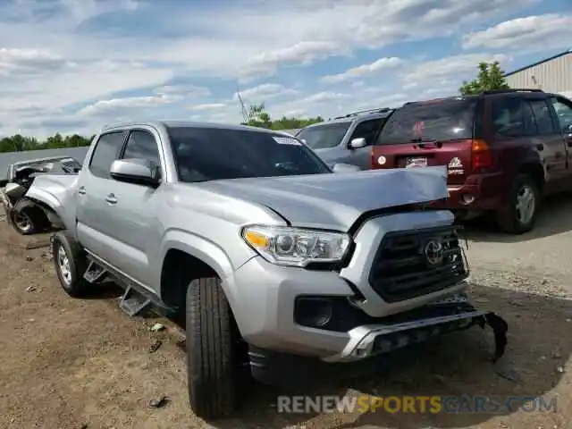 1 Photograph of a damaged car 3TMCZ5AN0KM272736 TOYOTA TACOMA 2019