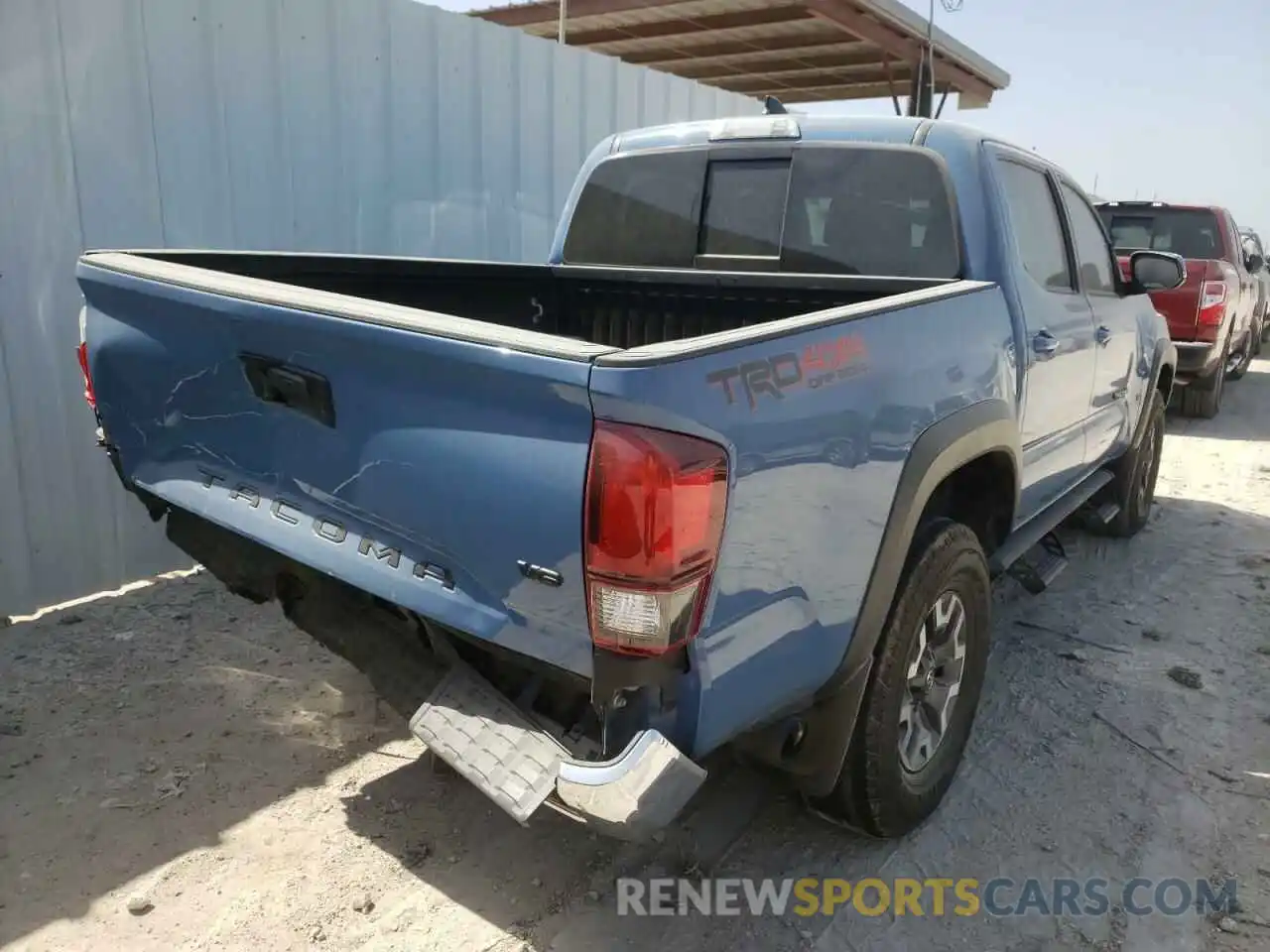 4 Photograph of a damaged car 3TMCZ5AN0KM272817 TOYOTA TACOMA 2019