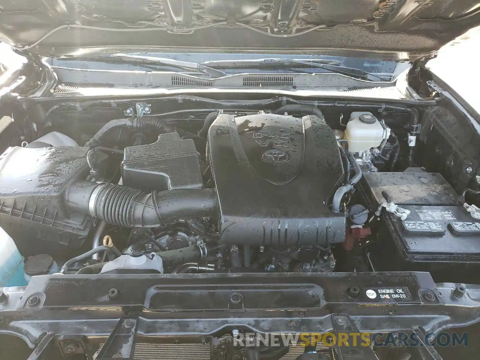 7 Photograph of a damaged car 3TMCZ5AN0KM274020 TOYOTA TACOMA 2019