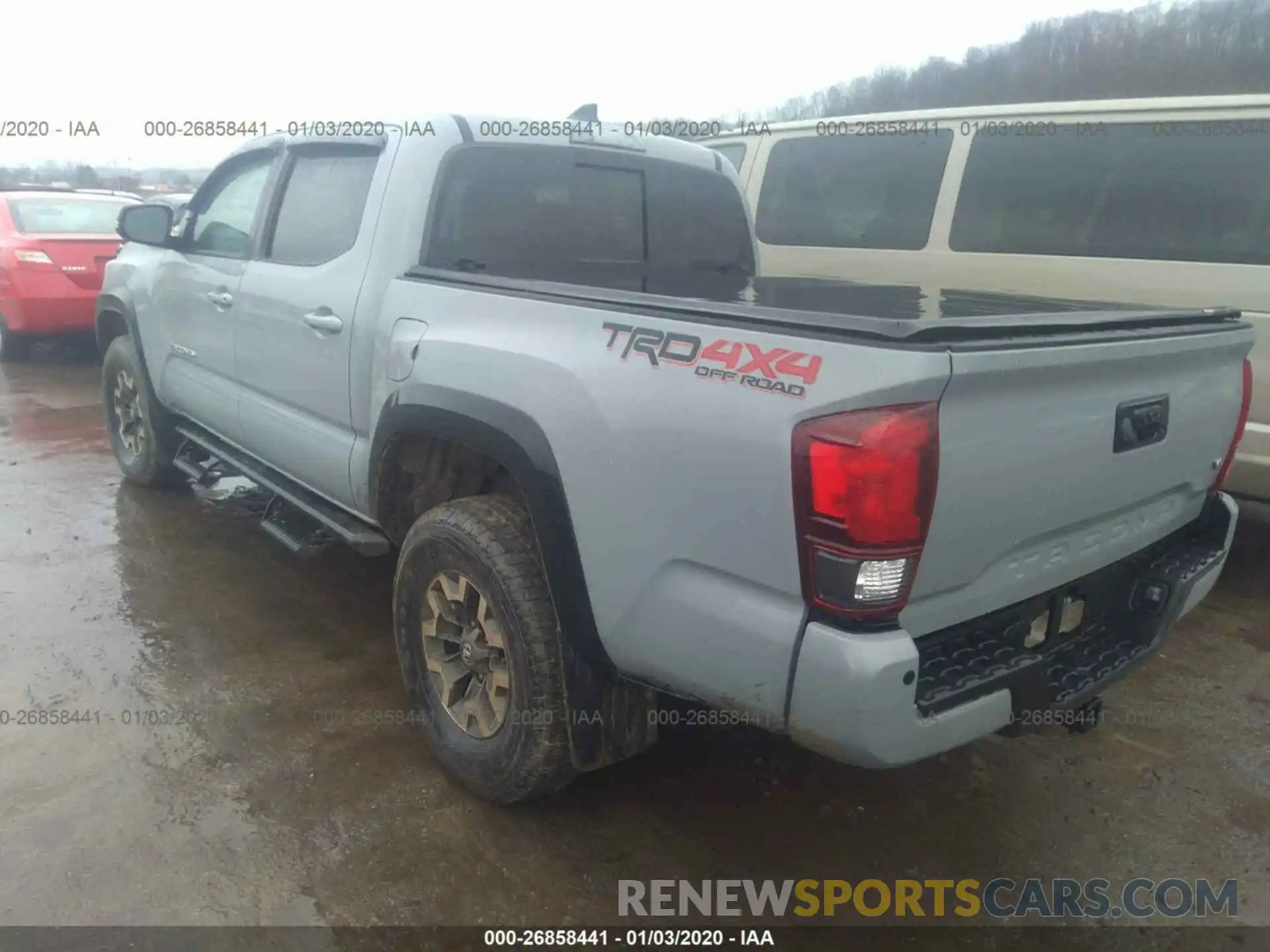 3 Photograph of a damaged car 3TMCZ5AN0KM274860 TOYOTA TACOMA 2019