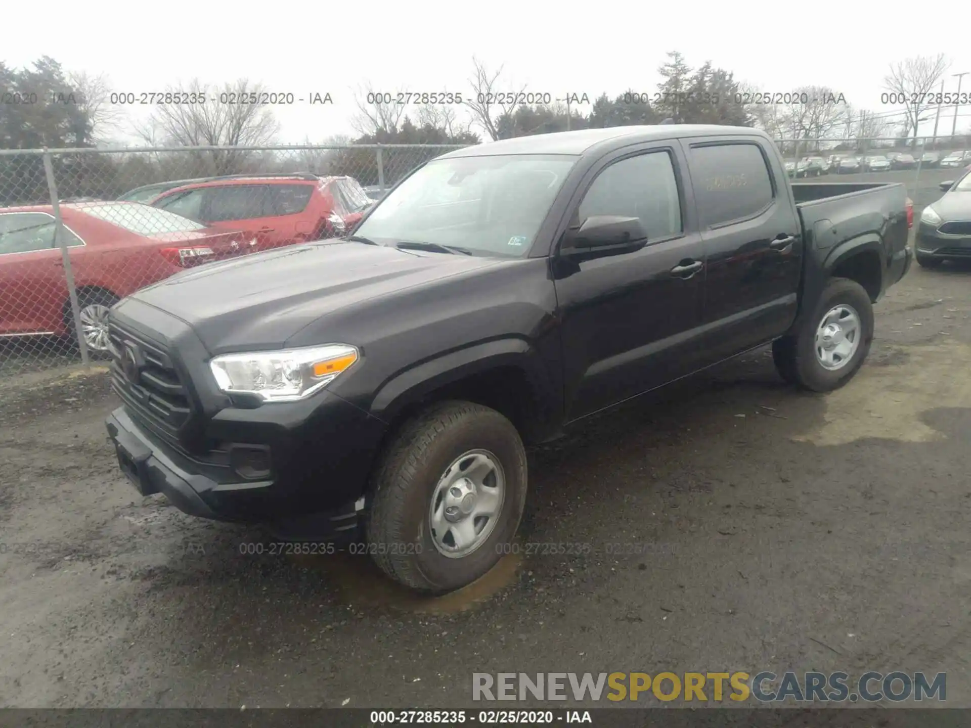 2 Фотография поврежденного автомобиля 3TMCZ5AN0KM277886 TOYOTA TACOMA 2019