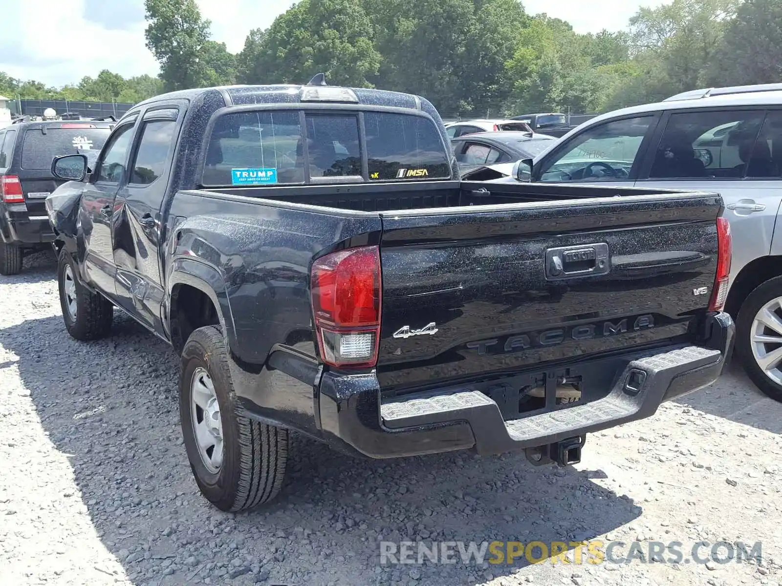 3 Фотография поврежденного автомобиля 3TMCZ5AN0KM279640 TOYOTA TACOMA 2019