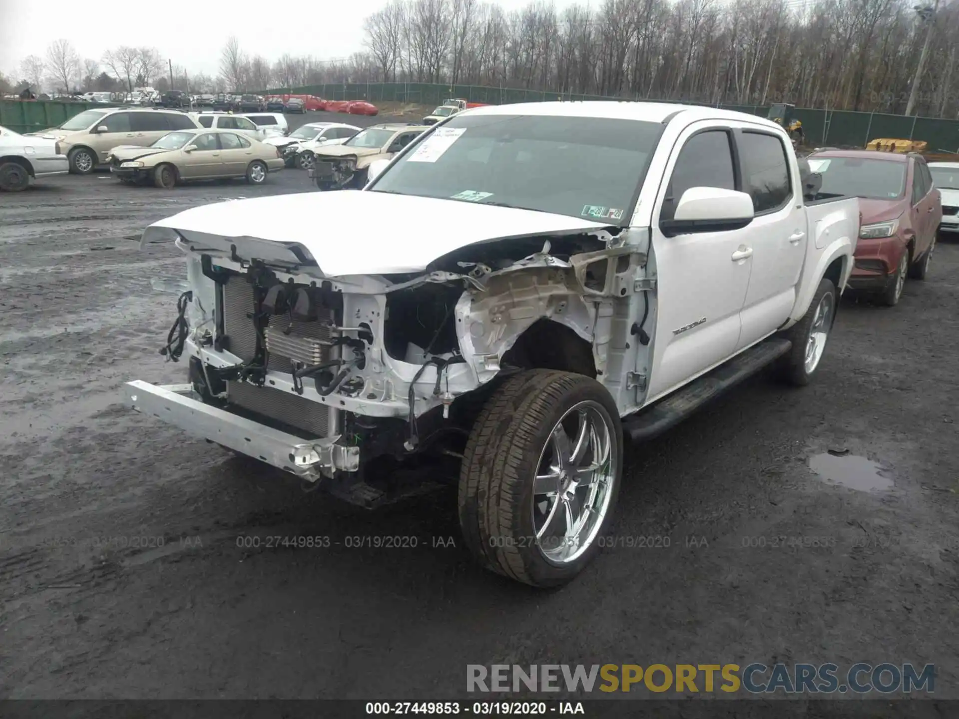 6 Photograph of a damaged car 3TMCZ5AN0KM279699 TOYOTA TACOMA 2019