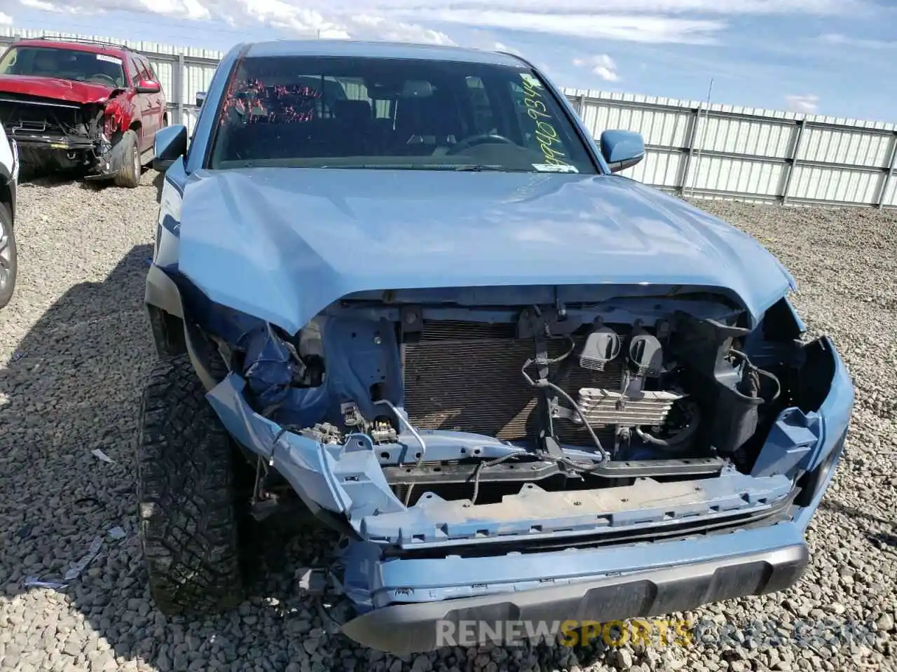 5 Photograph of a damaged car 3TMCZ5AN0KM280609 TOYOTA TACOMA 2019