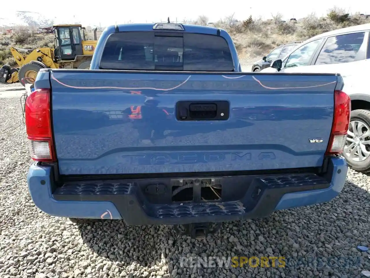 6 Photograph of a damaged car 3TMCZ5AN0KM280609 TOYOTA TACOMA 2019