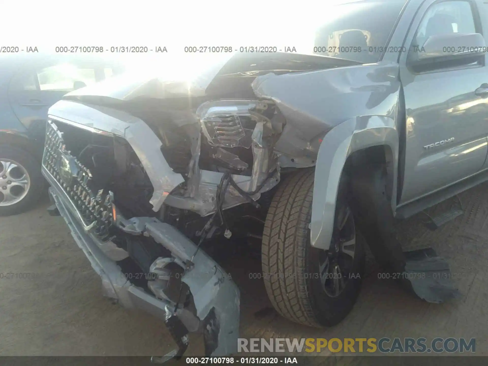 6 Photograph of a damaged car 3TMCZ5AN0KM281596 TOYOTA TACOMA 2019