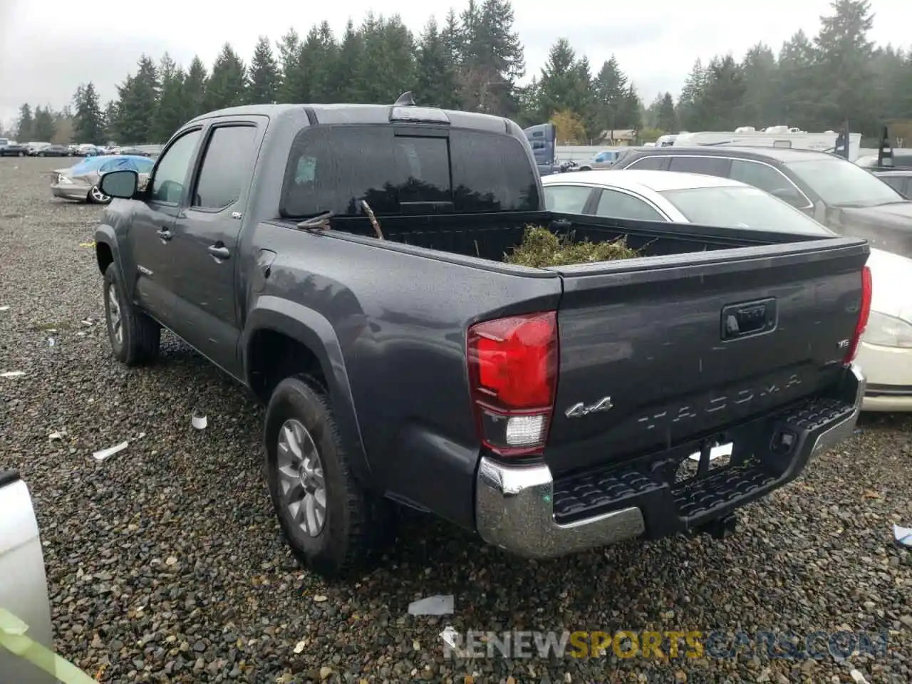 3 Photograph of a damaged car 3TMCZ5AN0KM282439 TOYOTA TACOMA 2019