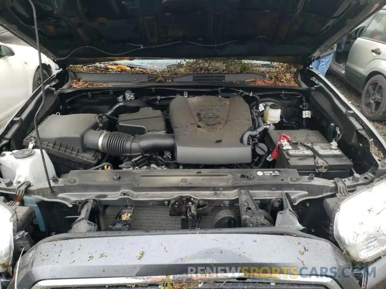 7 Photograph of a damaged car 3TMCZ5AN0KM282439 TOYOTA TACOMA 2019