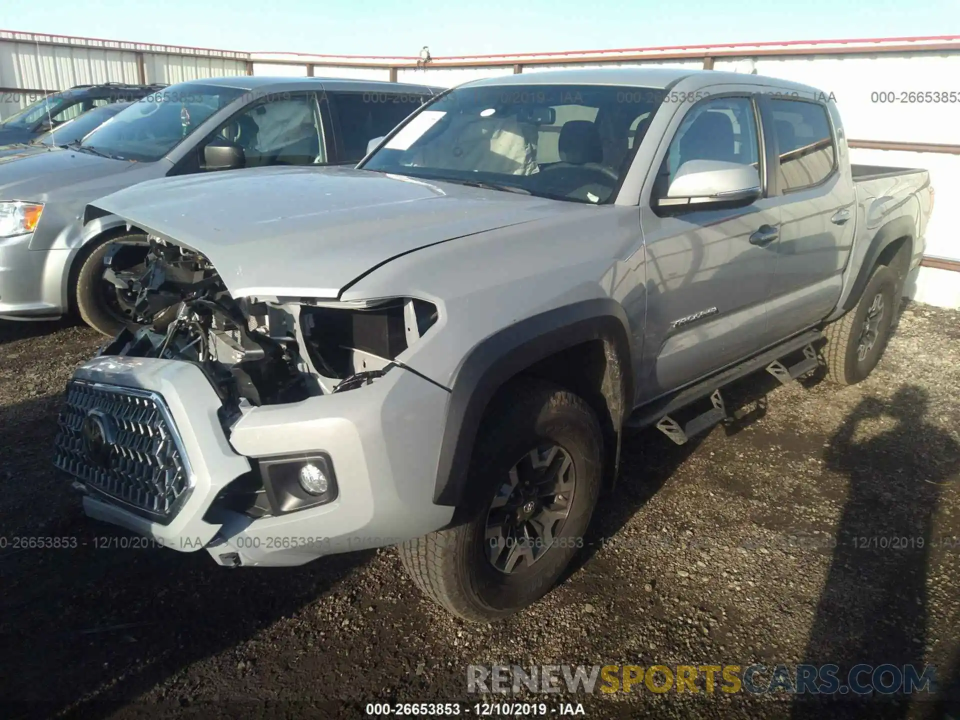 2 Photograph of a damaged car 3TMCZ5AN0KM282988 TOYOTA TACOMA 2019