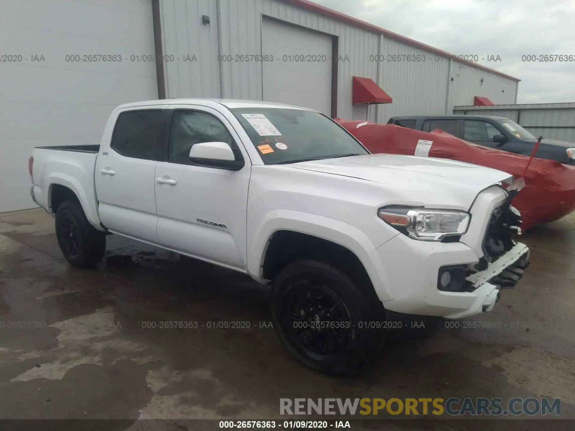 1 Photograph of a damaged car 3TMCZ5AN0KM284272 TOYOTA TACOMA 2019