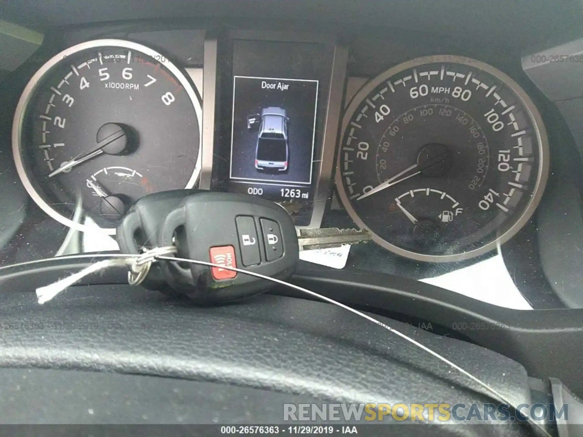 11 Photograph of a damaged car 3TMCZ5AN0KM284272 TOYOTA TACOMA 2019