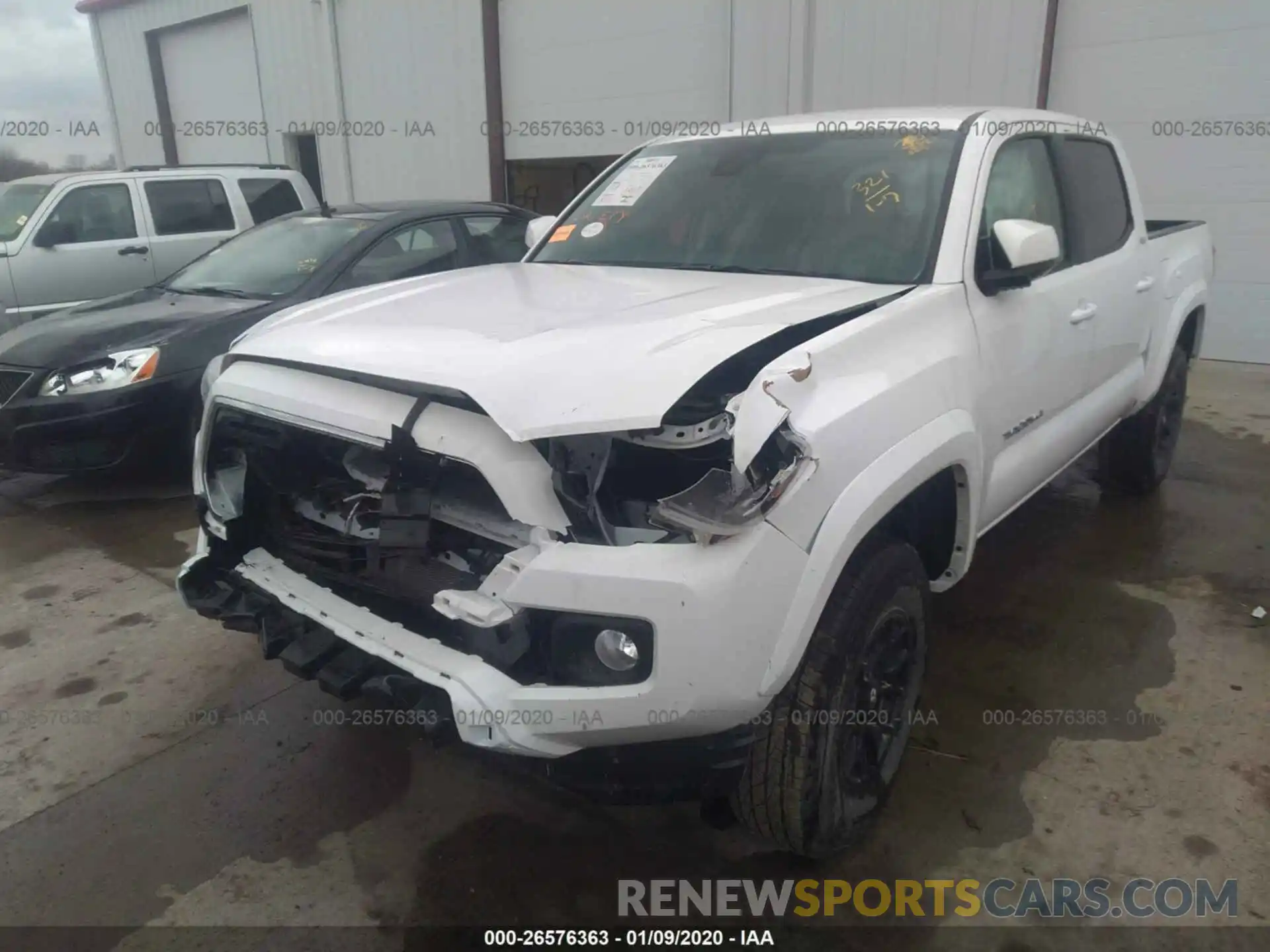 6 Photograph of a damaged car 3TMCZ5AN0KM284272 TOYOTA TACOMA 2019