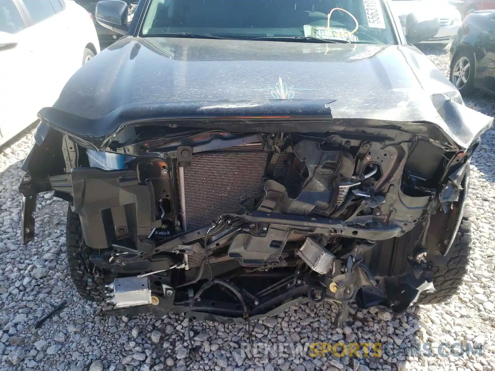 7 Photograph of a damaged car 3TMCZ5AN0KM286538 TOYOTA TACOMA 2019