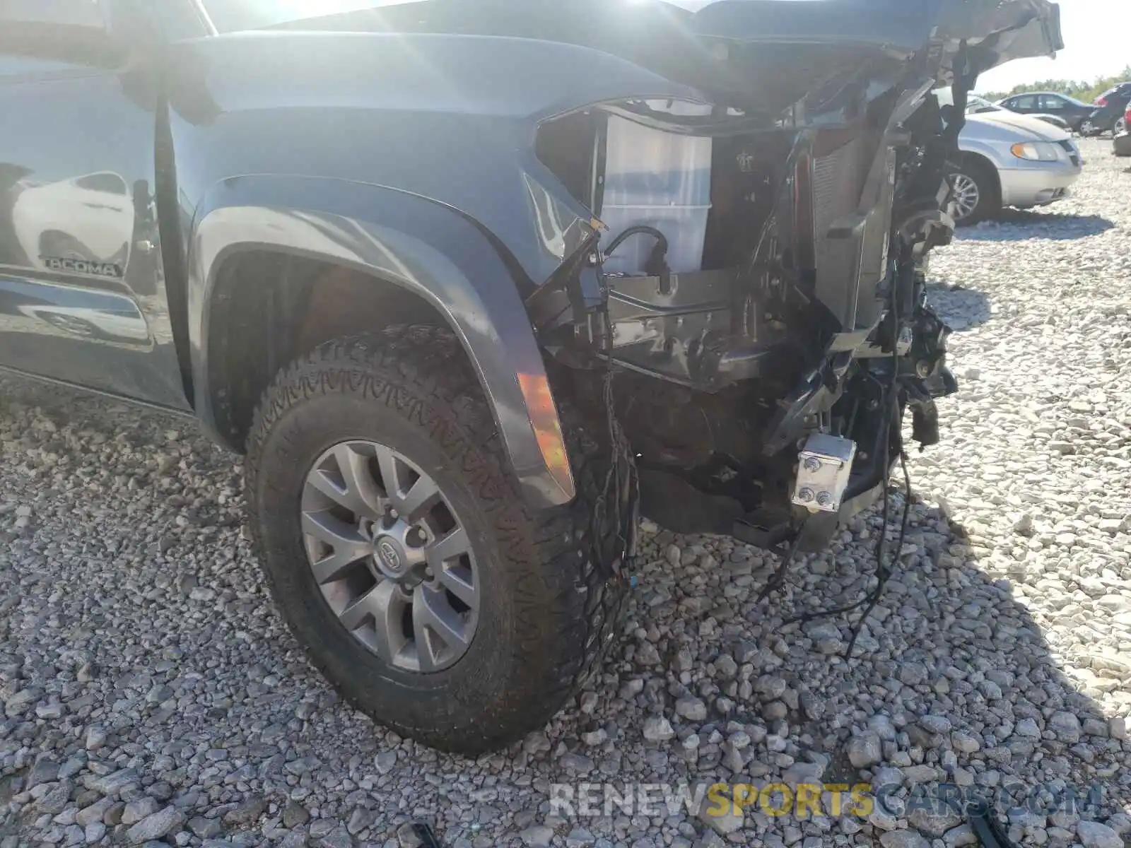 9 Photograph of a damaged car 3TMCZ5AN0KM286538 TOYOTA TACOMA 2019