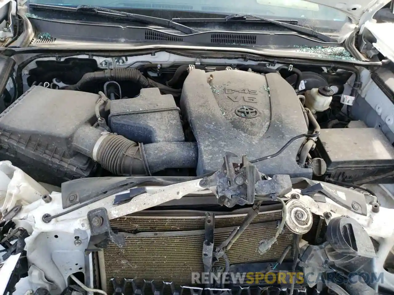 7 Photograph of a damaged car 3TMCZ5AN1KM191017 TOYOTA TACOMA 2019