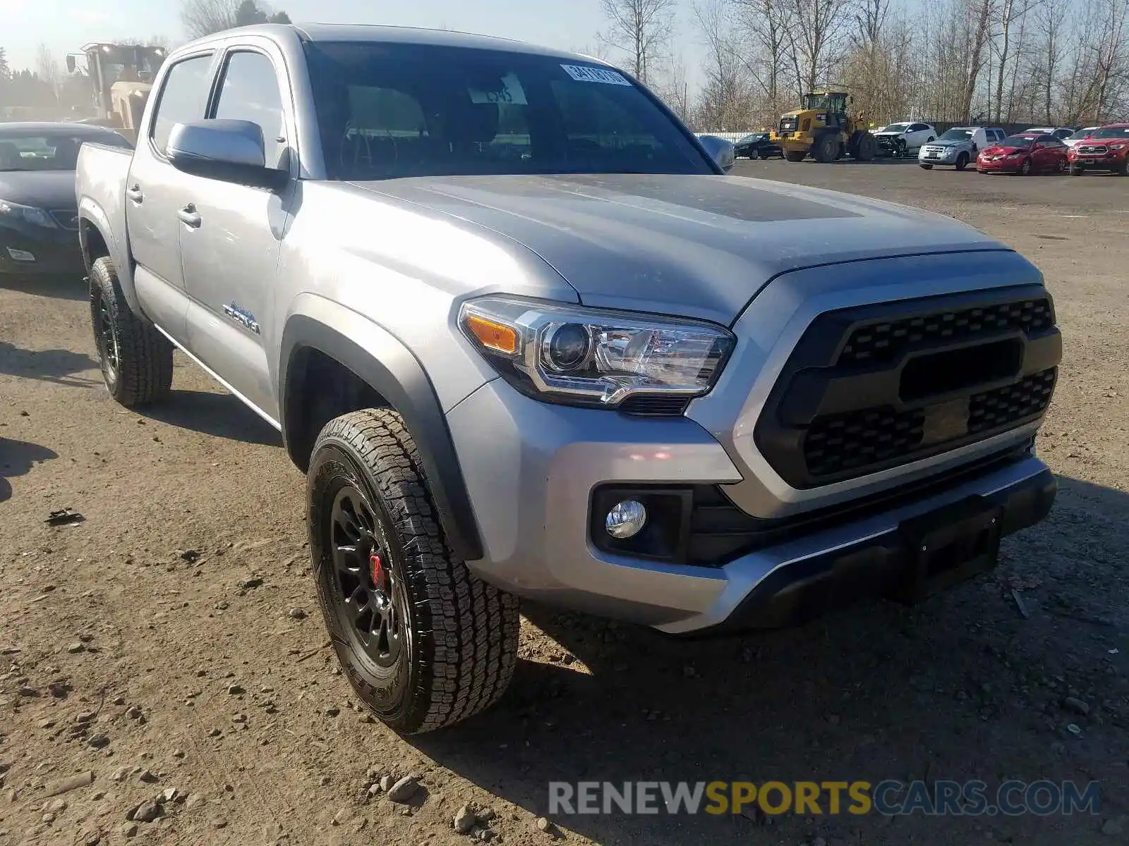 1 Photograph of a damaged car 3TMCZ5AN1KM191261 TOYOTA TACOMA 2019