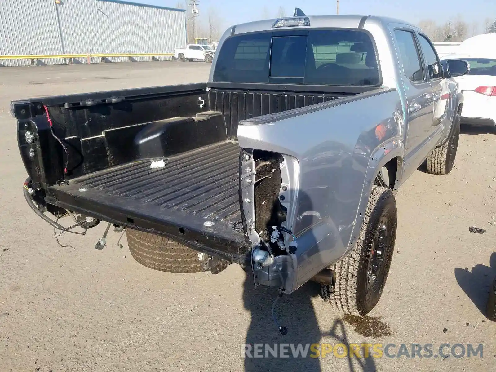 4 Photograph of a damaged car 3TMCZ5AN1KM191261 TOYOTA TACOMA 2019