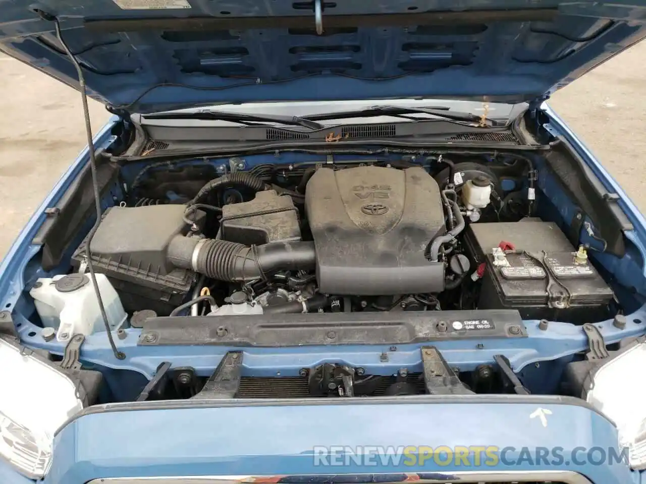 7 Photograph of a damaged car 3TMCZ5AN1KM192202 TOYOTA TACOMA 2019