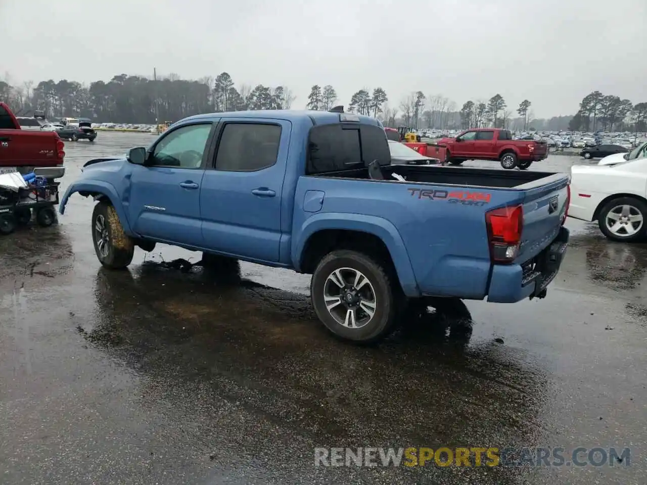 2 Photograph of a damaged car 3TMCZ5AN1KM198839 TOYOTA TACOMA 2019