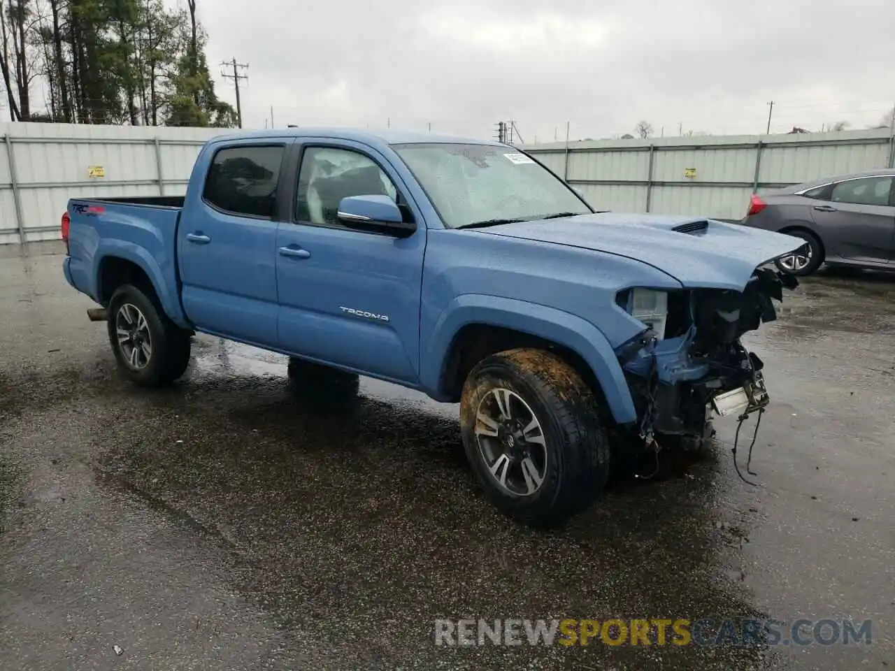 4 Photograph of a damaged car 3TMCZ5AN1KM198839 TOYOTA TACOMA 2019