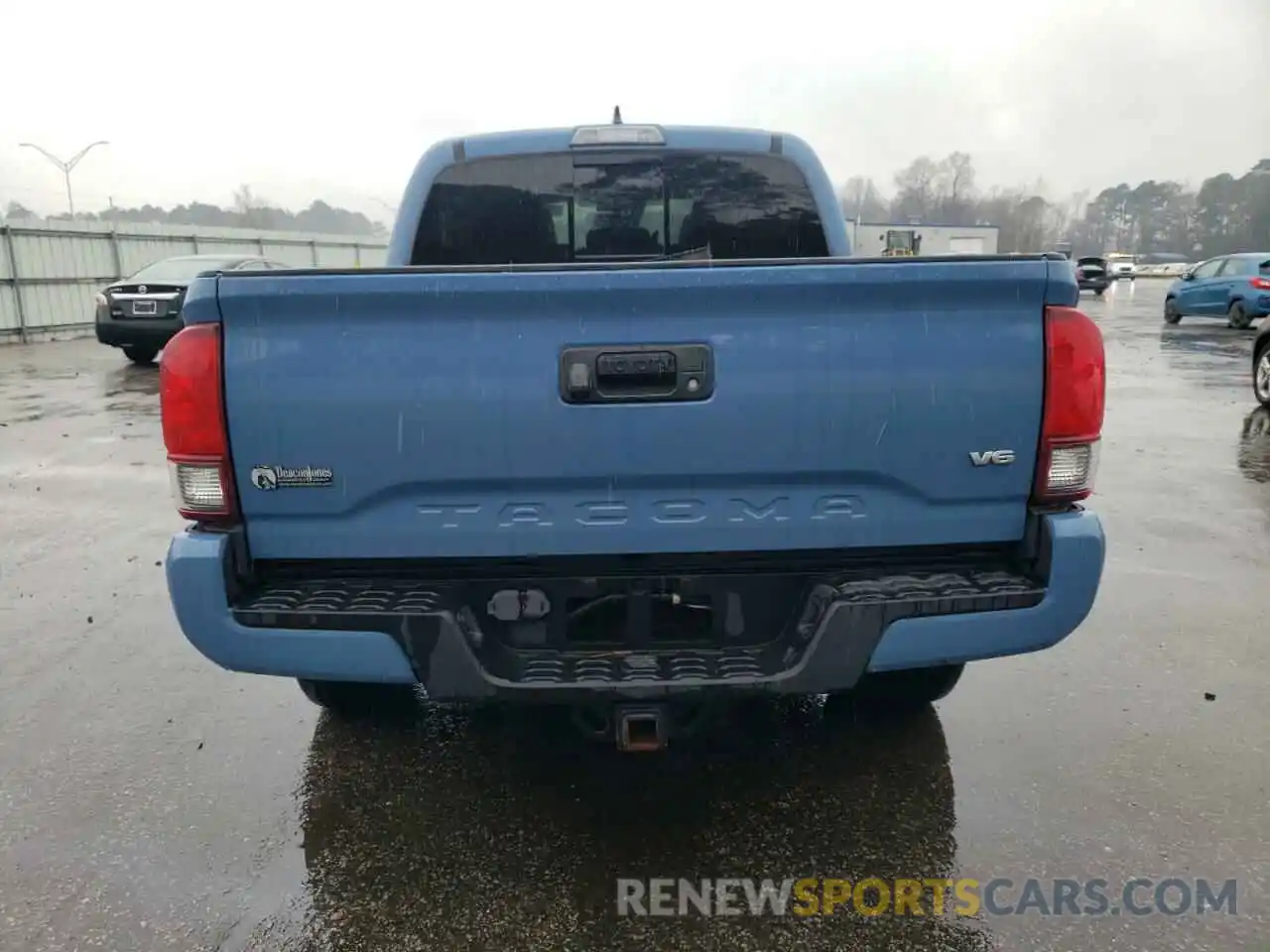 6 Photograph of a damaged car 3TMCZ5AN1KM198839 TOYOTA TACOMA 2019