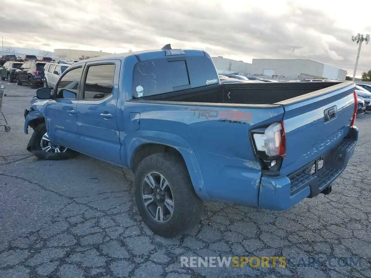 2 Photograph of a damaged car 3TMCZ5AN1KM202162 TOYOTA TACOMA 2019