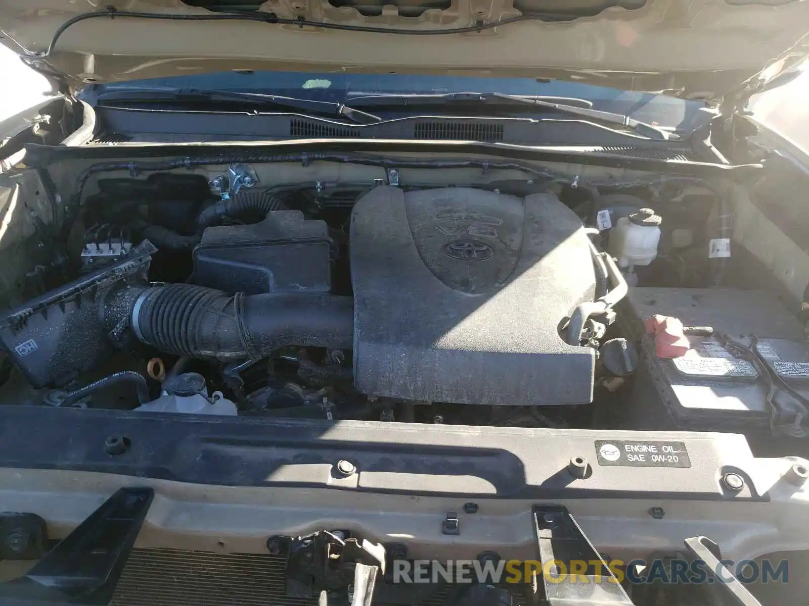 7 Photograph of a damaged car 3TMCZ5AN1KM203506 TOYOTA TACOMA 2019