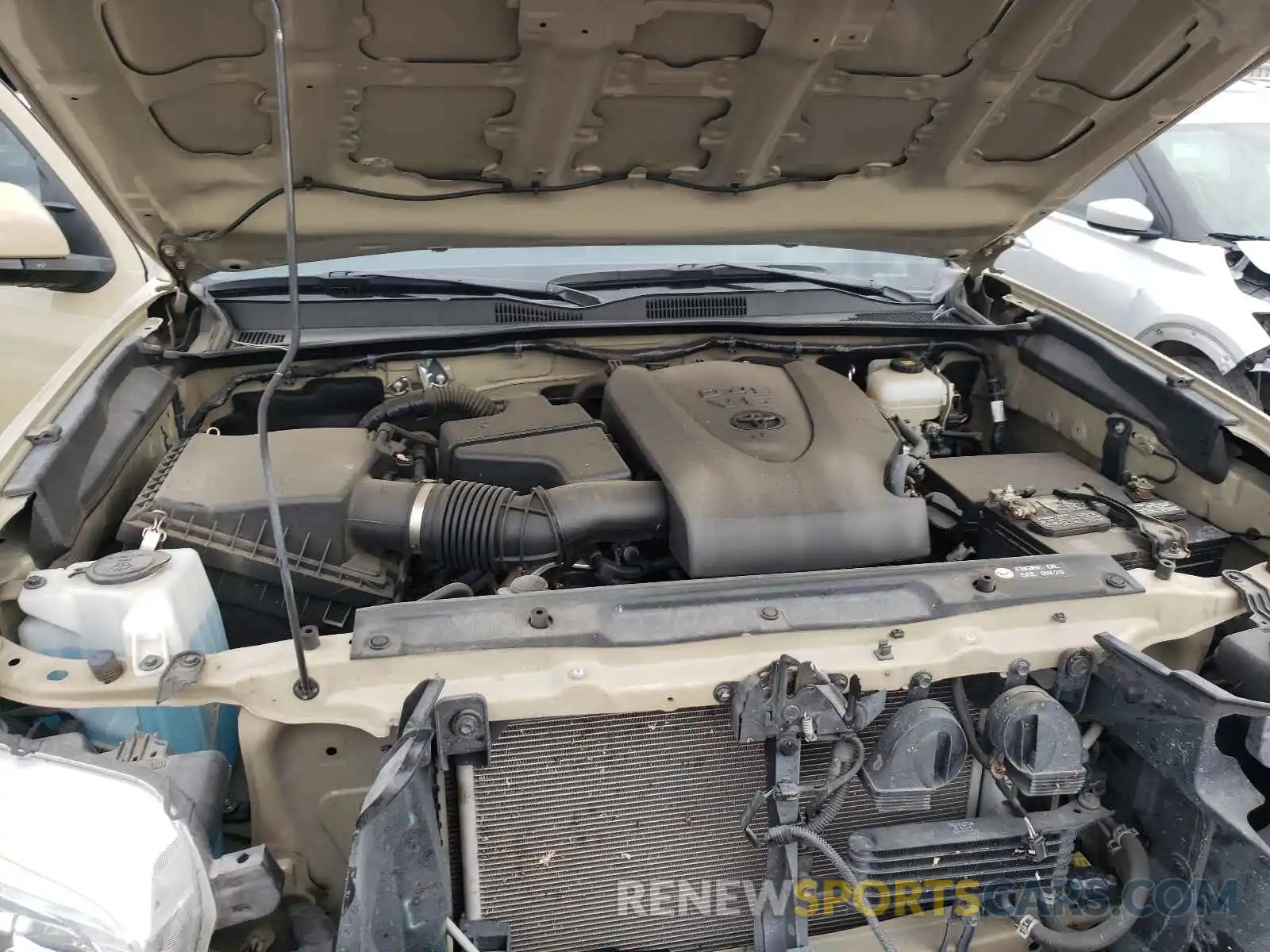 7 Photograph of a damaged car 3TMCZ5AN1KM203585 TOYOTA TACOMA 2019