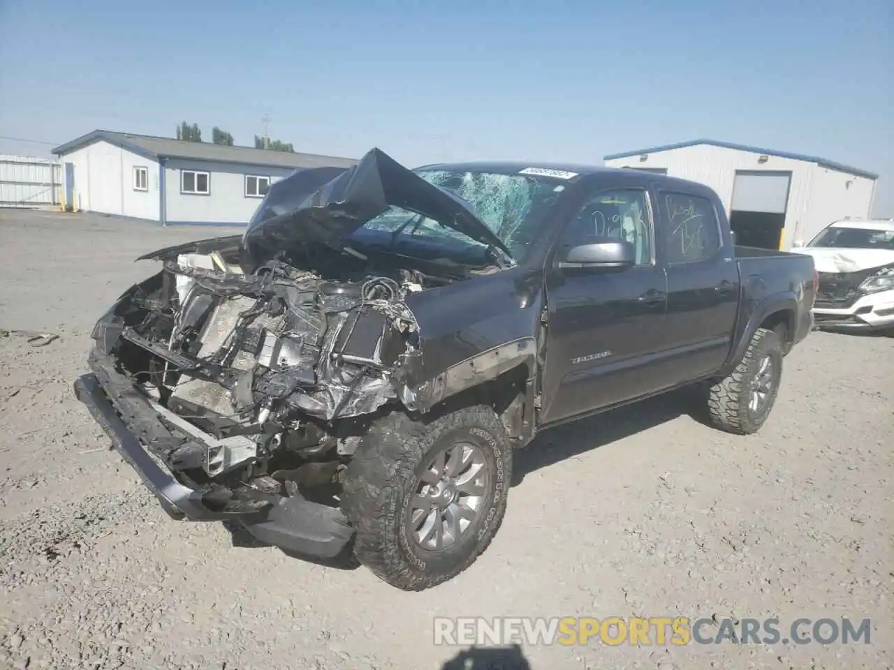 2 Photograph of a damaged car 3TMCZ5AN1KM204865 TOYOTA TACOMA 2019