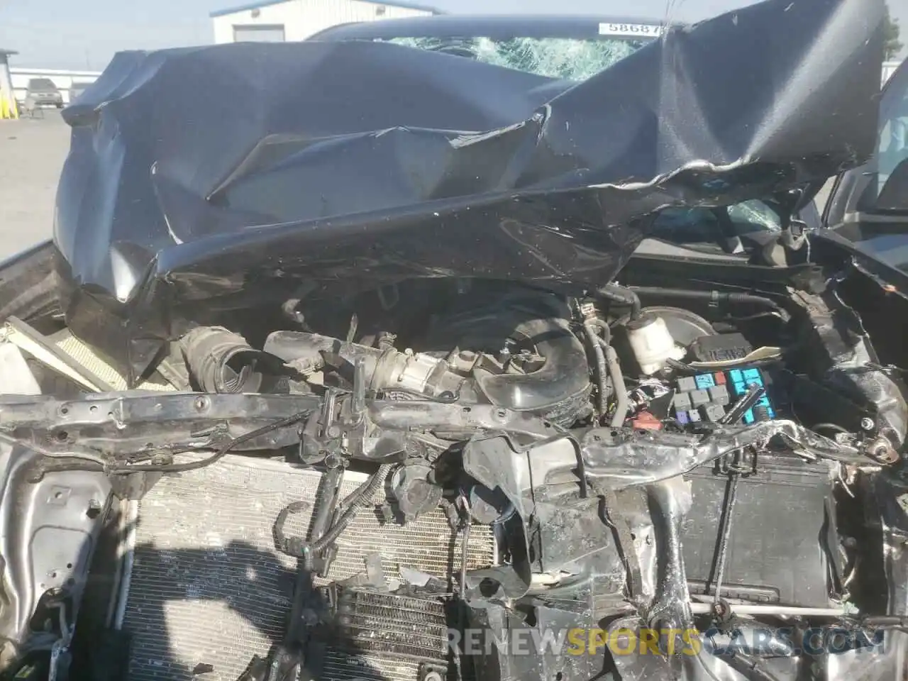 7 Photograph of a damaged car 3TMCZ5AN1KM204865 TOYOTA TACOMA 2019