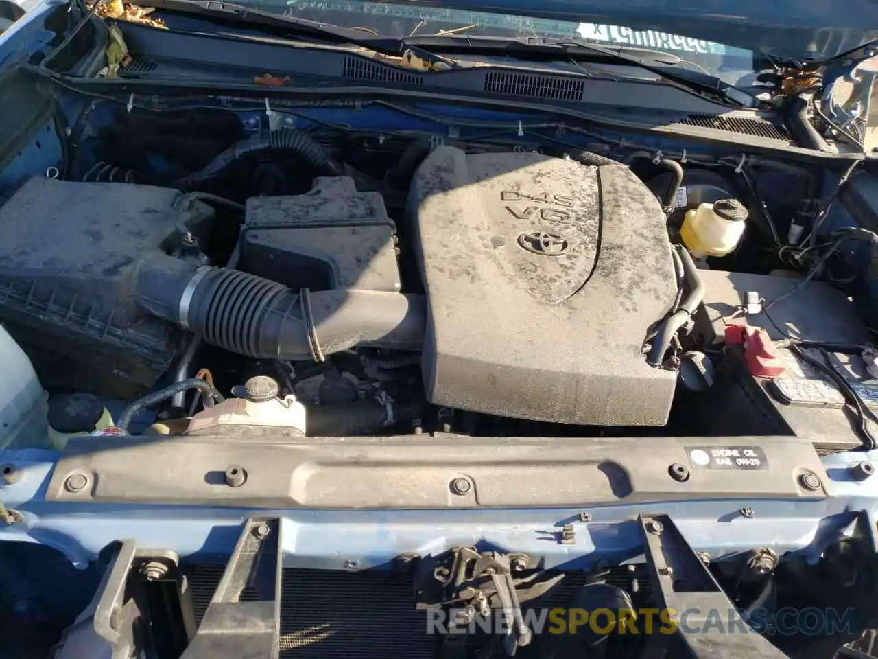 7 Photograph of a damaged car 3TMCZ5AN1KM205692 TOYOTA TACOMA 2019