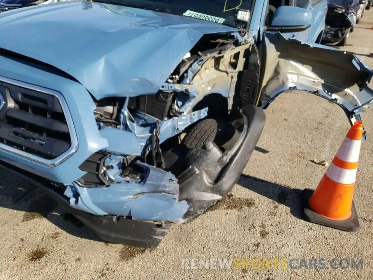 9 Photograph of a damaged car 3TMCZ5AN1KM205692 TOYOTA TACOMA 2019