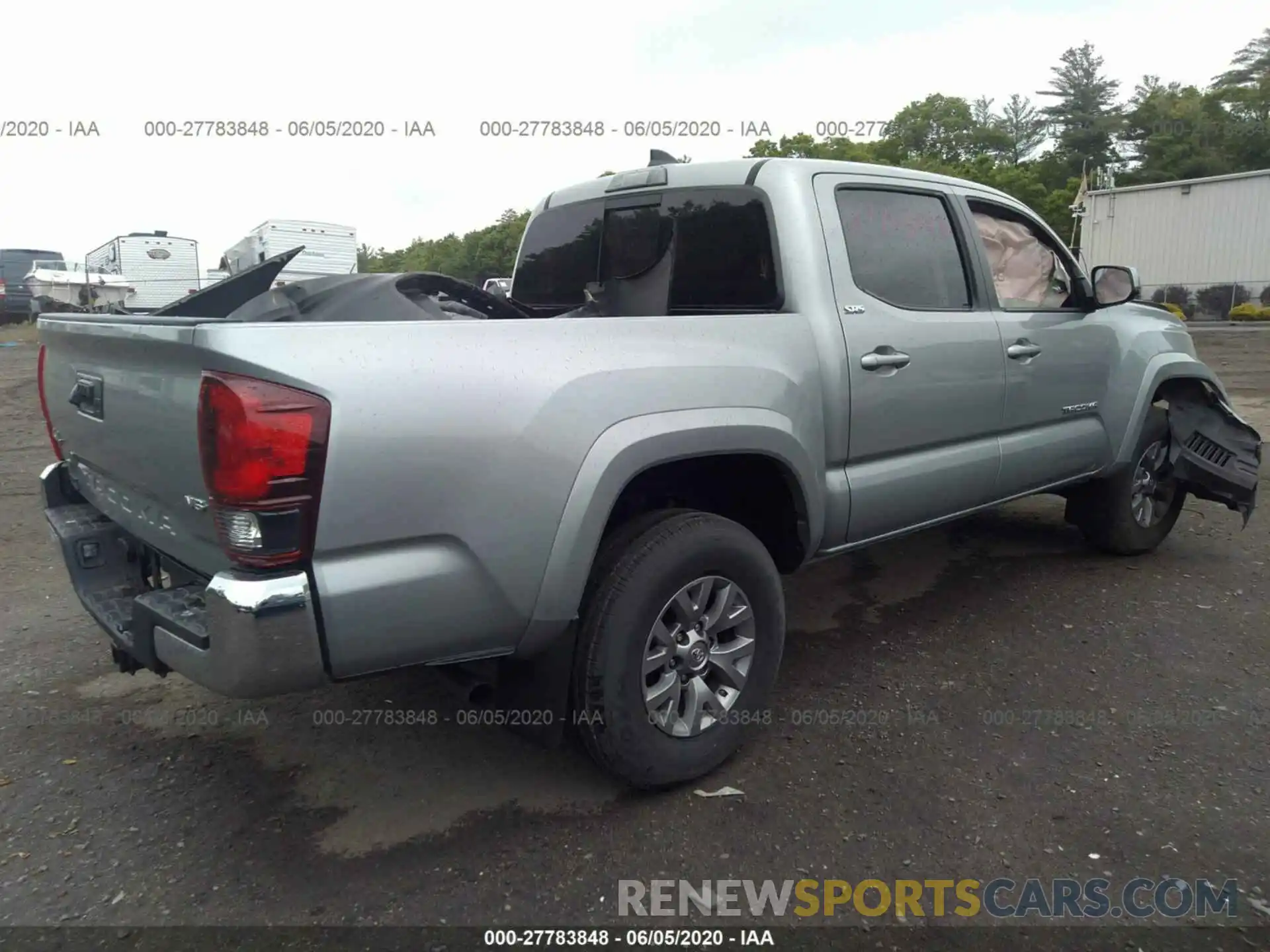 4 Photograph of a damaged car 3TMCZ5AN1KM205787 TOYOTA TACOMA 2019