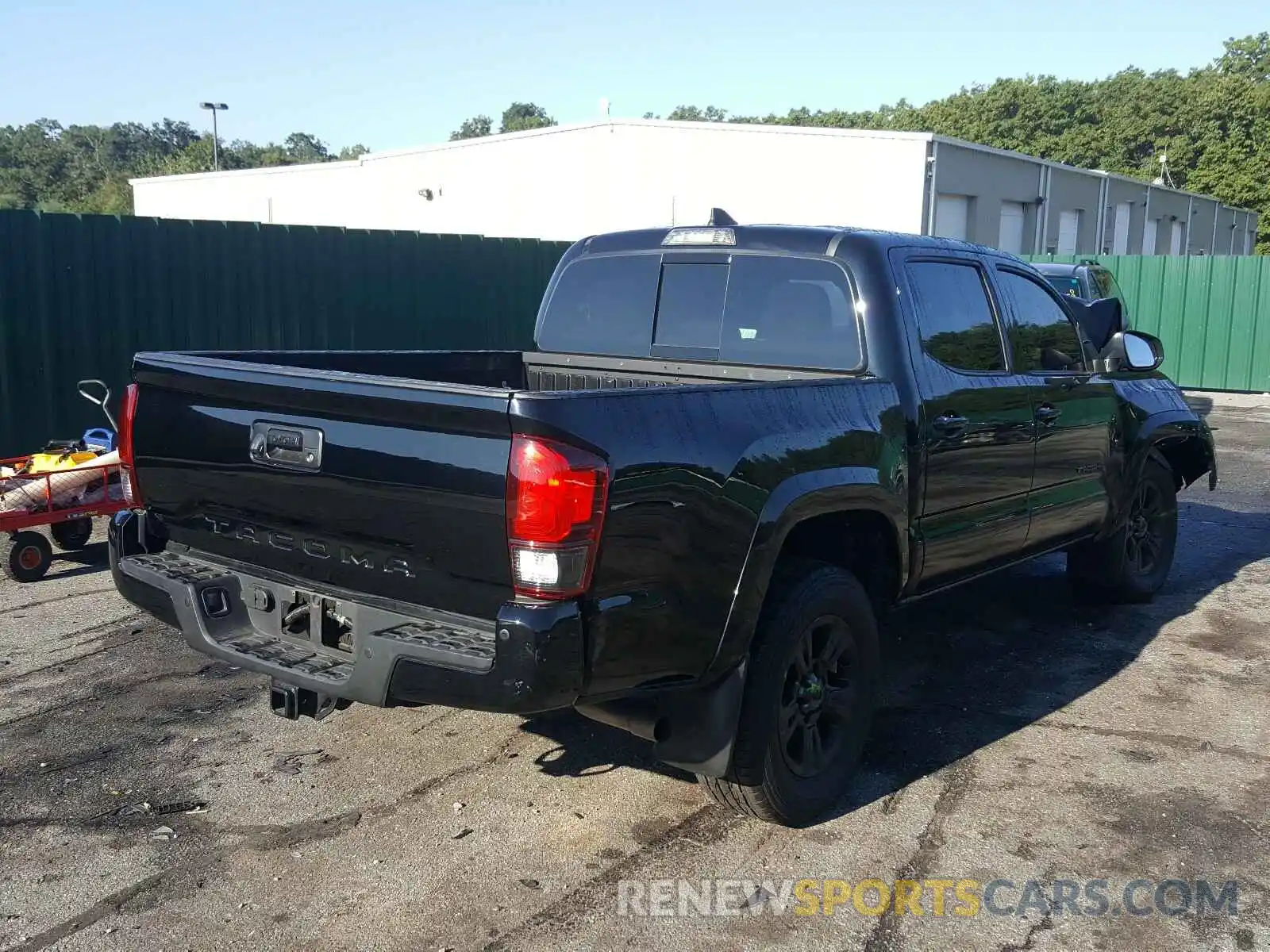 4 Photograph of a damaged car 3TMCZ5AN1KM207071 TOYOTA TACOMA 2019