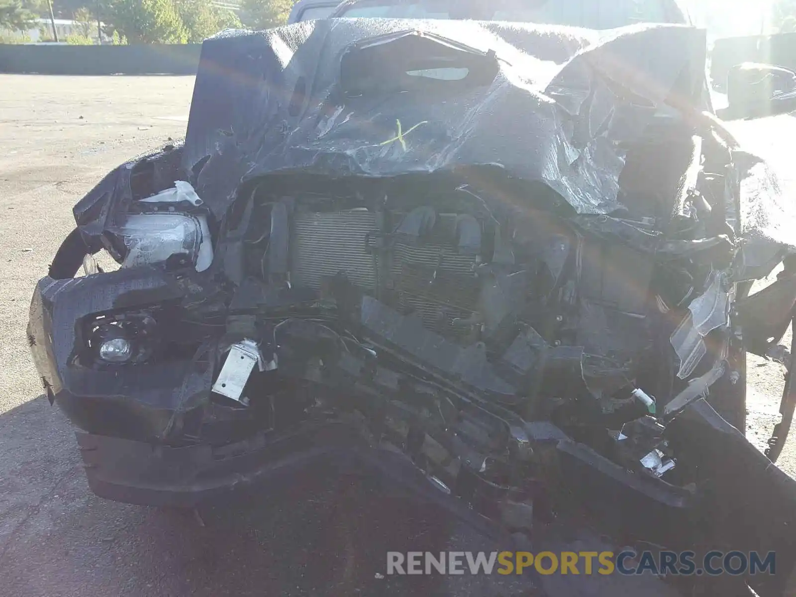 9 Photograph of a damaged car 3TMCZ5AN1KM207071 TOYOTA TACOMA 2019