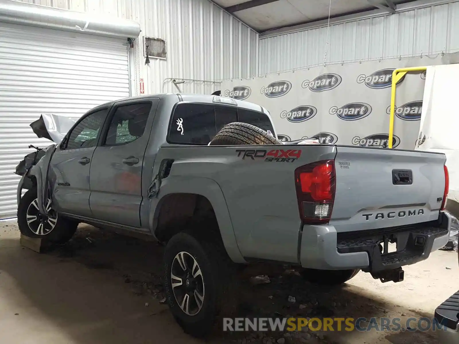 3 Photograph of a damaged car 3TMCZ5AN1KM212951 TOYOTA TACOMA 2019