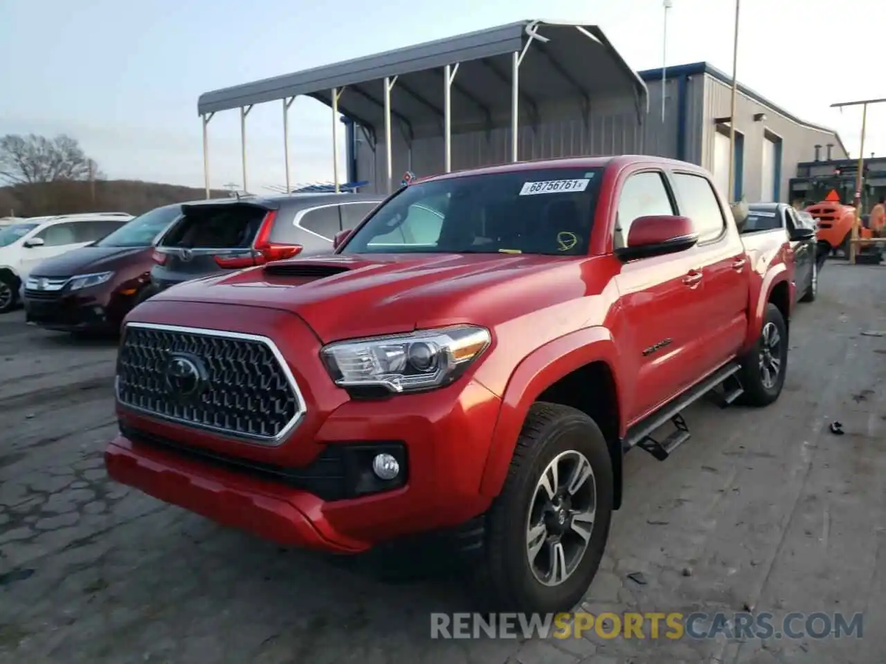 2 Фотография поврежденного автомобиля 3TMCZ5AN1KM215669 TOYOTA TACOMA 2019