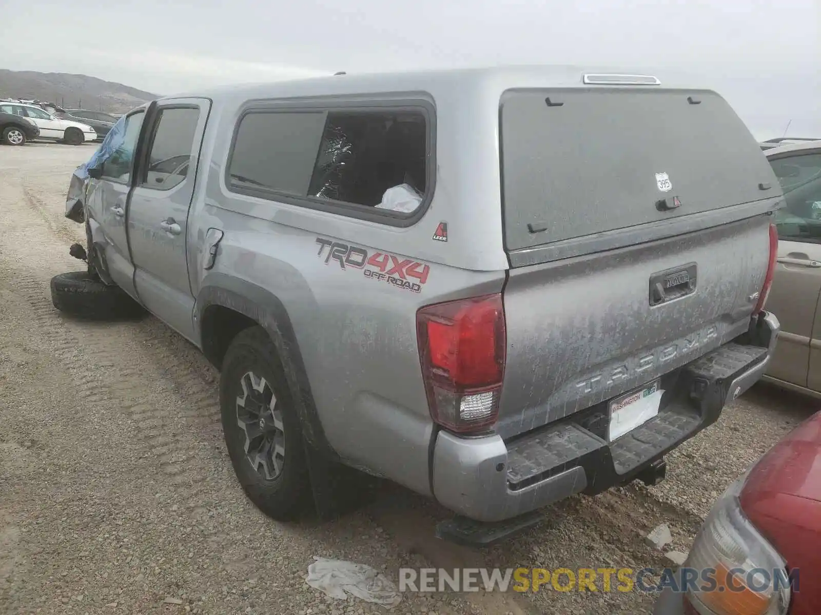 3 Photograph of a damaged car 3TMCZ5AN1KM216823 TOYOTA TACOMA 2019