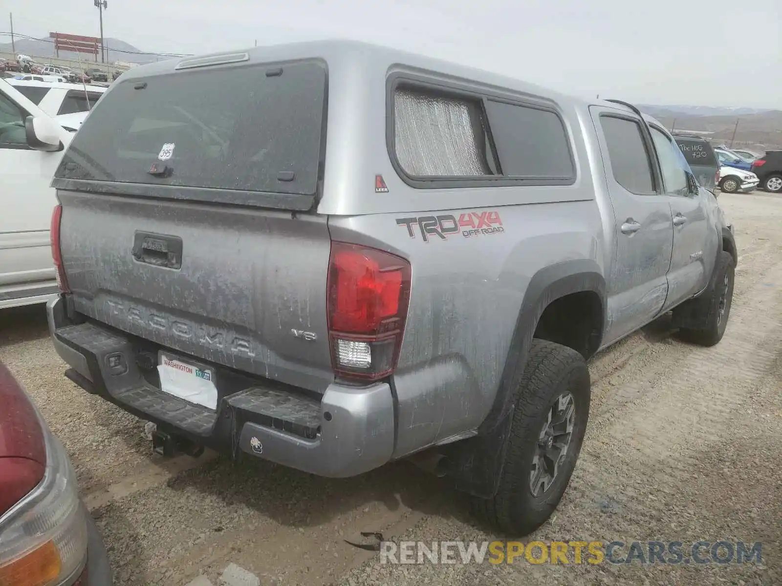 4 Photograph of a damaged car 3TMCZ5AN1KM216823 TOYOTA TACOMA 2019