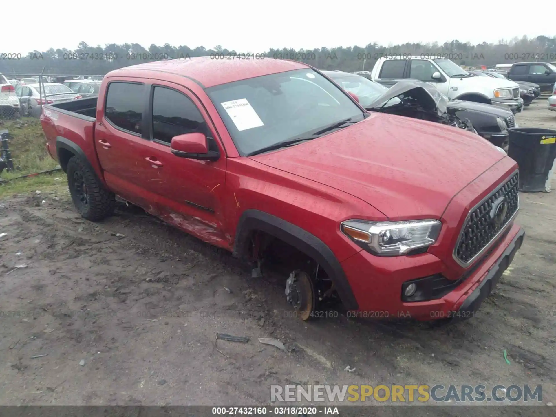 1 Фотография поврежденного автомобиля 3TMCZ5AN1KM218510 TOYOTA TACOMA 2019