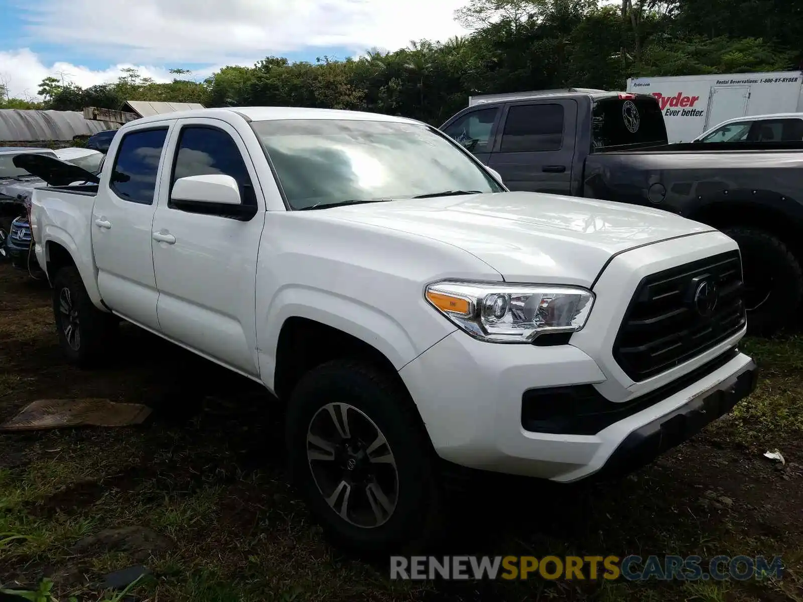 1 Photograph of a damaged car 3TMCZ5AN1KM220015 TOYOTA TACOMA 2019