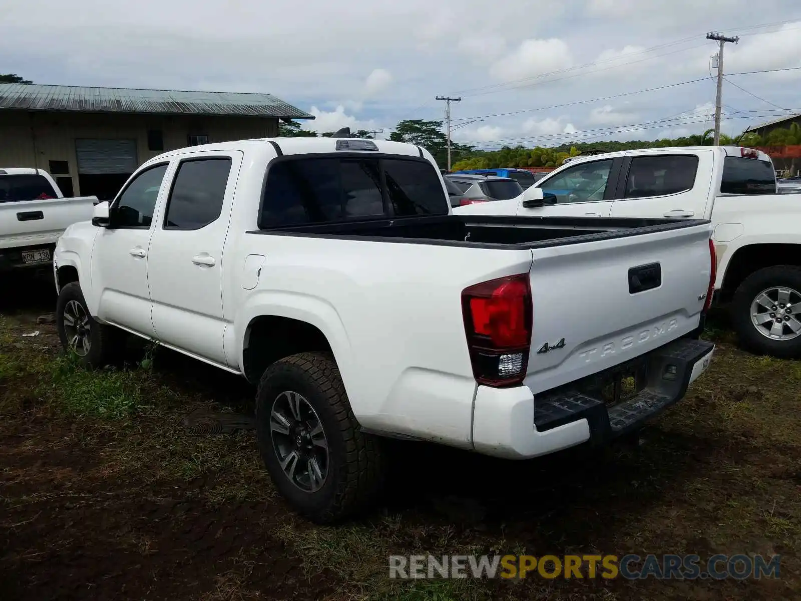 3 Photograph of a damaged car 3TMCZ5AN1KM220015 TOYOTA TACOMA 2019