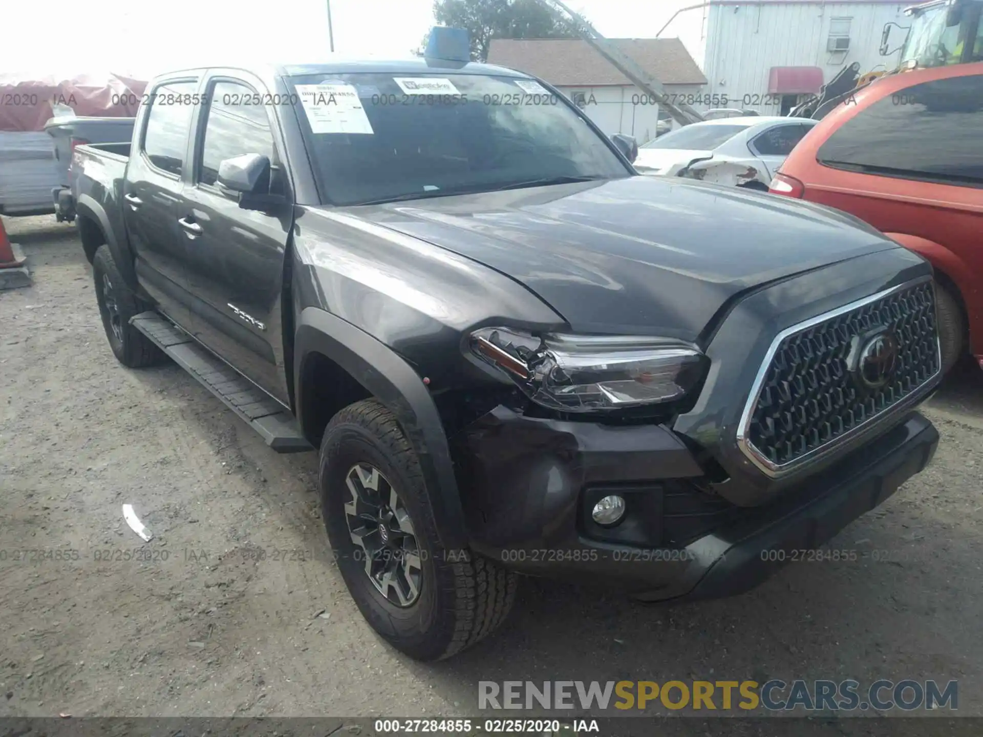 1 Photograph of a damaged car 3TMCZ5AN1KM220502 TOYOTA TACOMA 2019