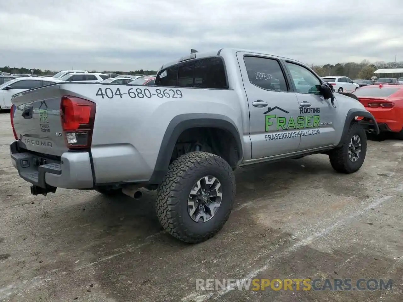 3 Photograph of a damaged car 3TMCZ5AN1KM224307 TOYOTA TACOMA 2019