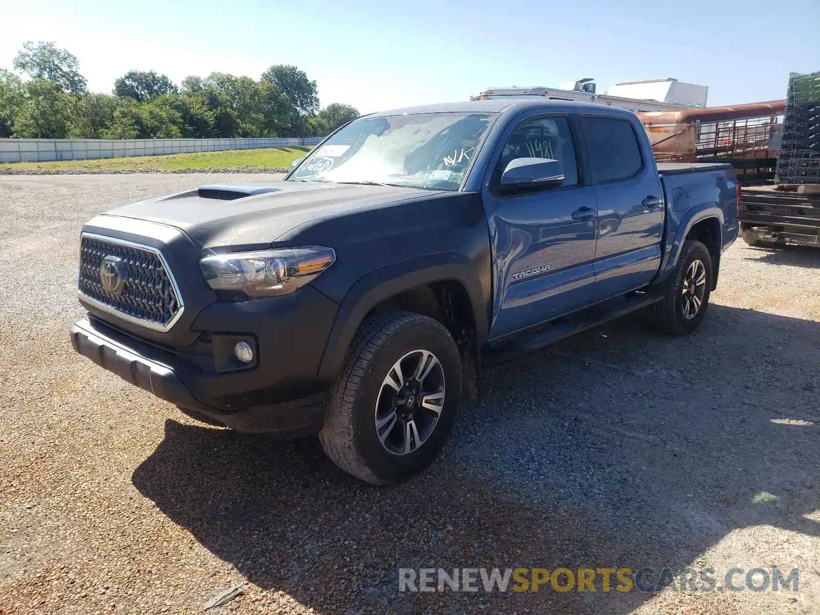 2 Photograph of a damaged car 3TMCZ5AN1KM224680 TOYOTA TACOMA 2019