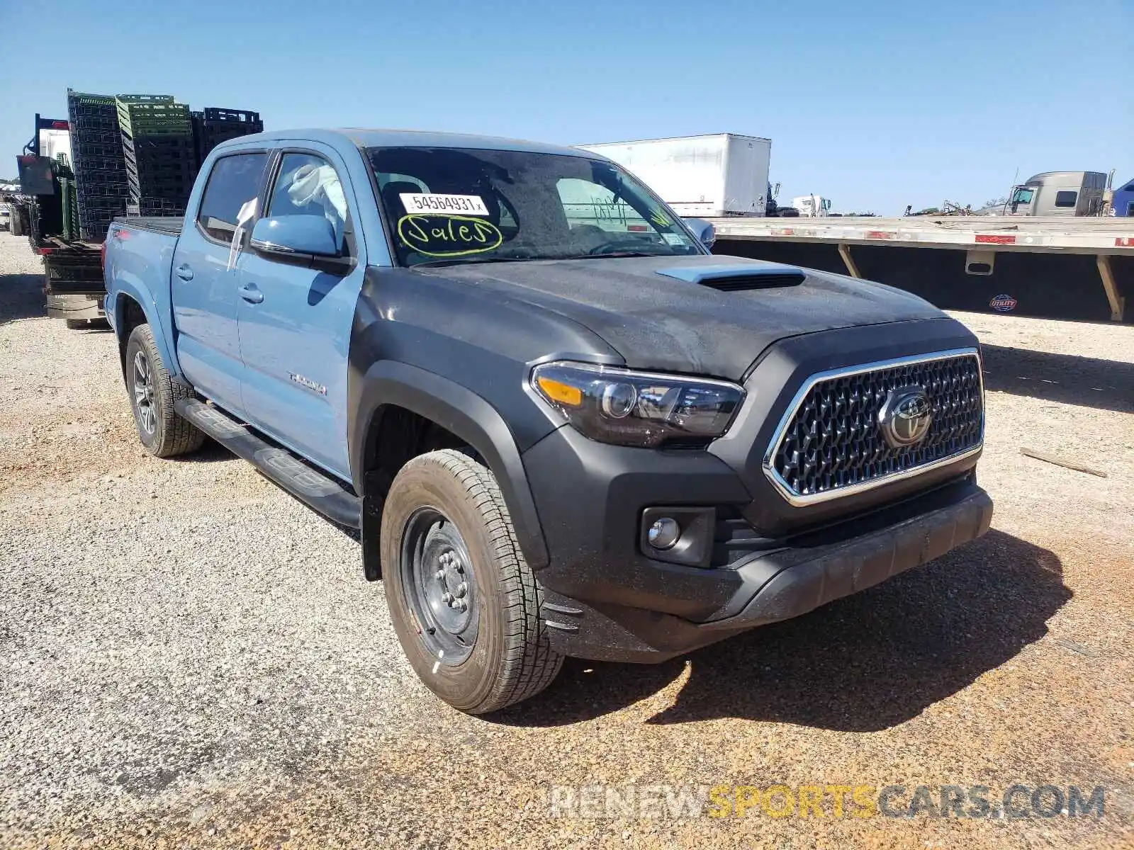 9 Photograph of a damaged car 3TMCZ5AN1KM224680 TOYOTA TACOMA 2019