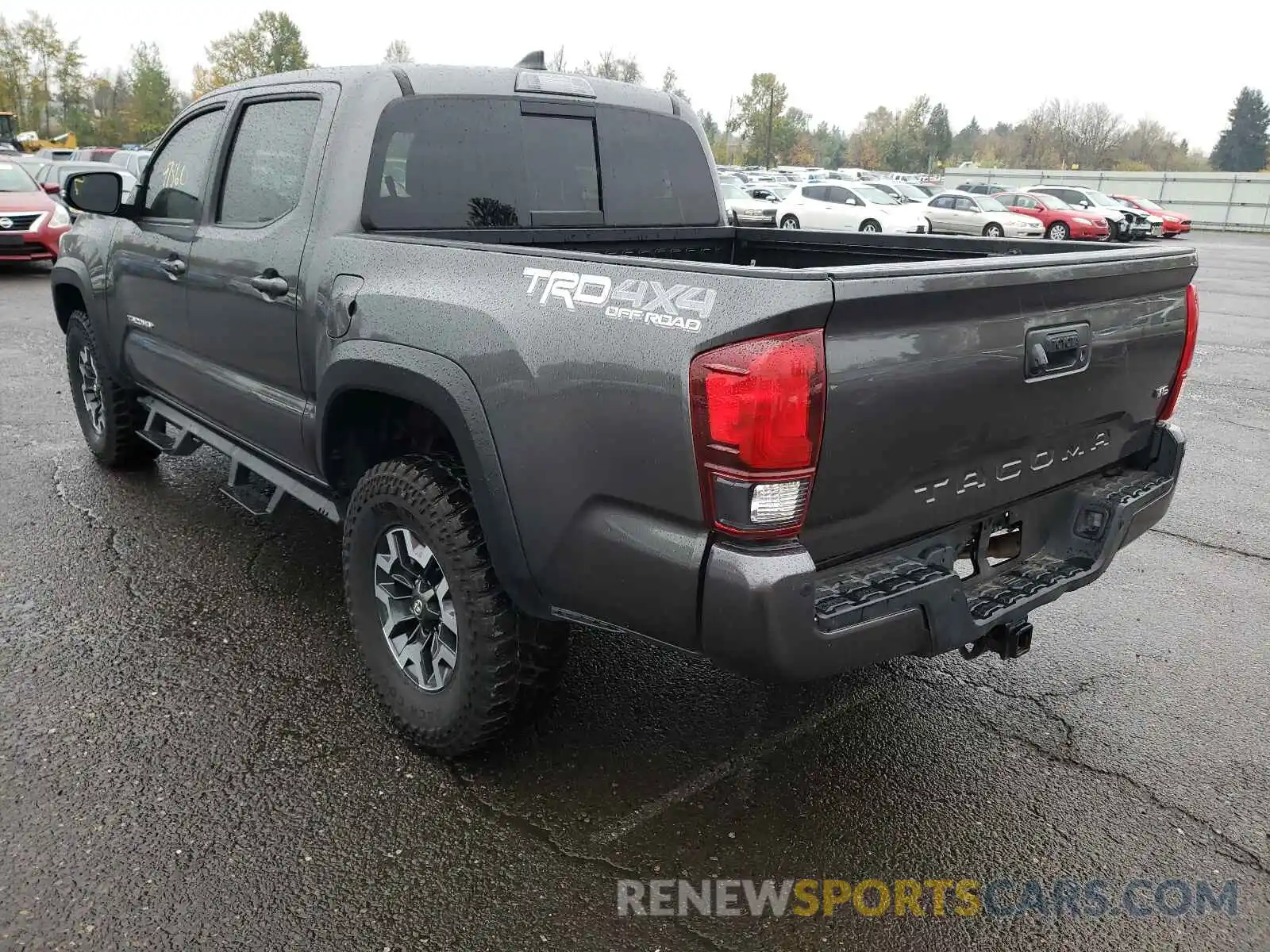 3 Photograph of a damaged car 3TMCZ5AN1KM225988 TOYOTA TACOMA 2019